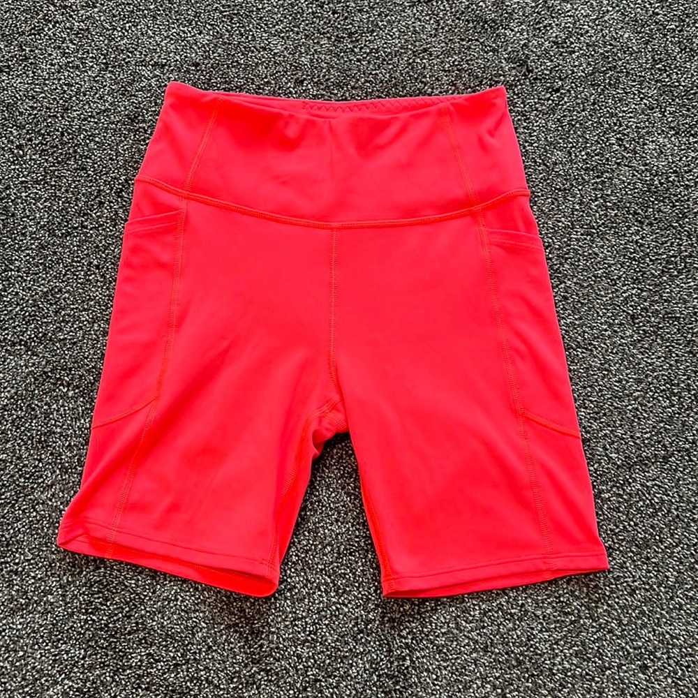 Victoria's Secret Coral Athletic Bike Shorts